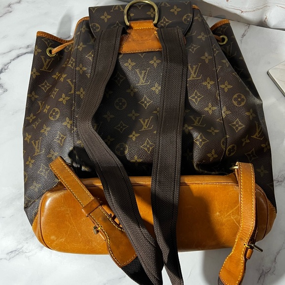 GUC Louis Vuitton Monogram Montsouris MM Backpack - Picture 3 of 13